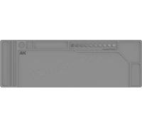 Ak Interactive Plan de travail en Silicone Gris (88,5 x 30cm)