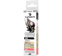 AK Interactive - Set de PLAYMARKERS AKM102 Skeletons & Zombies - 6 pièces