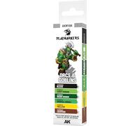 AK Interactive - Set de Playmarkers AKM104 Orcs & Goblins (6x)