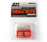AK INTERACTIVE Set de forêts pour drill à main - AK INTERACTIVE AK9043