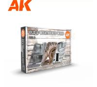 Ak Interactive Set de Peinture - Old Weathered Wood Vol.2