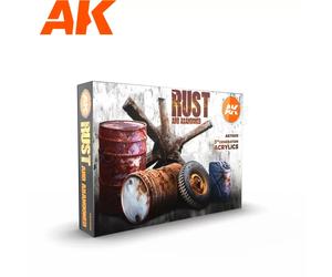 Ak Interactive Set de Peinture - Rust Set