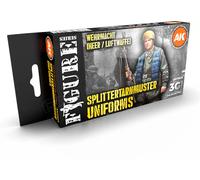 Ak Interactive Set de Peinture - Splittermuster Uniform 3G