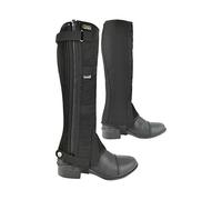AK New Lavable Winter Warmax Equestrian Demi-chaps d'équitation Horse Riding Half Chaps AKRS-2146 (Noir, 5XL)