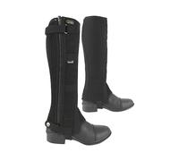 AK New Lavable Winter Warmax Equestrian Equitation Demi Chaps Horse Riding Half Chaps AKRS-2146 (3XL, Black)