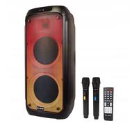 AK portable. 7AH FM USB Karaoké Loud Bluetooth 300W 2x microphone LED RGB Infinity