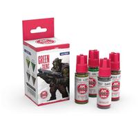 AK QUICK GEN SET AK17507 GREEN SKINS (4x18ml)