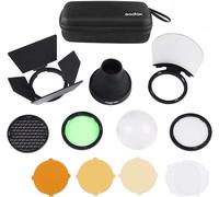 Ak-R1 Kit D'Accessoires Pour H200R Tête De Flash À Tête Ronde Ad100Pro / Ad200 / Ad200Pro / V1 / V1 Pro Accessoires De Flash À Tête Ronde Facile À Utiliser[GOP6253694]