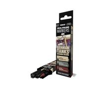AK REAL COLORS MARKER SET RCM107 GERMAN TANKS INTERIOR COLORS (3pcs)