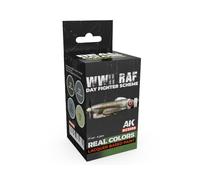 AK REAL COLORS SET RCS109 WWII RAF Day Fighter Scheme (4x17ml)