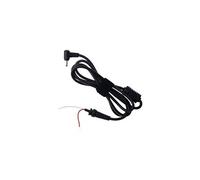 AK-SC - Câble d'alimentation - power DC jack 2.5 mm (ID: 0.7 mm) pour fil dénudé - 50 V - 1.2 m - noir