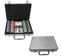 AK Sport 0603014 Aluminium Case 200 Poker Set