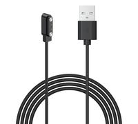 AK USB Chargeur Montre Connectée, Câble USB 2 Broches de Charge Magnétique pour Smartwatch, Espacement des Contacts du Chargeur 4 mm, Câble de Recharge pour Montre Intelligente Universel (USB)