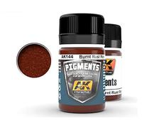 AK Interactive Pigments - Burnt Rust Red