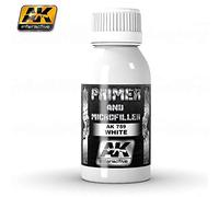 AK Interactive Apprêt Microfiller Blanc 100 ml (AK00759)