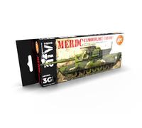 (AK11653) - AK Interactive Set - MERDC CAMOUFLAGE COLORS