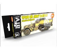 (AK11668) - AK Interactive Set - US ARMY & USMC CAMOUFLAGE COLORS
