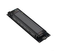 AK2515 Analyseur de spectre audio VFD avec circuit imprimé LED à 16 segments pour sonomètre et VU mètre, kit de bricolage, DC 5 V/600 mA, module vert (A)