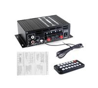 AK380 amplificateur numérique 800W Bluetooth de puissance Hifi basse FM musique caisson basses lecteur multimédia prise en charge USB entrée AUX