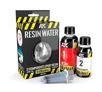 AK Interactive - Résine Resin Water AK8043 - Époxy bi-composant - 375 ml