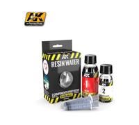 AK Interactive – Résine eau pour dioramas (époxy 2 composants) 180 ml