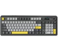 Ak980 Mechanical Keyboard Clavier De Jeu Avec Écran Et Boutons De 1,14 Pouces, Batterie 8000 Mah, Bt/2.4G/Usb-C, Face Sud Rgb, Hot-Swap