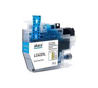 akaca LC422XL Cartouches d'encre compatibles avec Brother LC-422VAL LC-422XL (1 Cyan), pour MFC-J5340DW MFC-J5345DW MFC-J5740DW MFC-J6540DW MFC-J6940DW MFC-J5340DWE MFC-J6540DWE