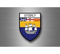 Akacha Autocollant Sticker adhesif Drapeau Blason Ville Souvenir Sydney Australie