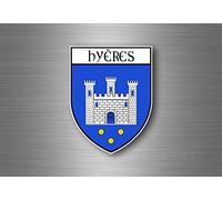 Akacha Autocollant Sticker Voiture Moto Blason Ville departement adhesif hyeres