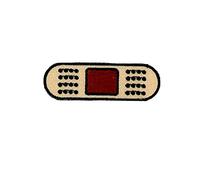 Akacha Patch ecusson Brode Applique Backpack Blouson Doudoune Couture Kawaii Pansement