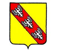 Akacha Patch ecusson brodé Lorraine Blason armoirie Drapeau Region heraldique