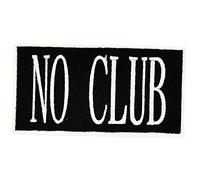 Akacha Patch ecusson brodé thermocollant Biker Motard no Club Moto Skull