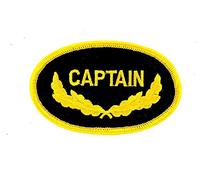 Akacha Patch ecusson Brode thermocollant Marine Naval Aviation Captain Commandant