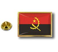 Akacha pins pin Badge pin's Metal avec Pince Papillon Drapeau Angola angolais