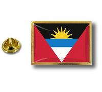 Akacha pins pin Badge pin's Metal avec Pince Papillon Drapeau Antigua Barbuda