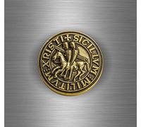 Akachafactory Autocollant Sticker Ordre de Malte templier Sceau croisades Templar Crusader