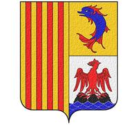 Akachafactory Autocollant Sticker Vinyle Voiture adhesif armoirie France Blason paca