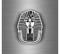 Akachafactory Autocollant Sticker Voiture Egypte Toutankhamon Pharaon egyptien Momie r1