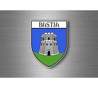 Akachafactory Autocollant Sticker Voiture Moto Blason Ville departement adhesif Bastia Corse