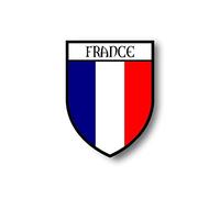 Akachafactory Autocollant Sticker Voiture Moto Blason Ville Drapeau France Francais