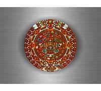 Akachafactory Autocollant Sticker Voiture Moto Tuning Calendrier Aztec azteque Maya r2