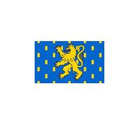 Akachafactory Autocollant Sticker Voiture Moto Vinyl Drapeau franche comte France