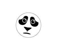 Akachafactory Autocollant Sticker Voiture Moto Vinyl Drapeau Panda