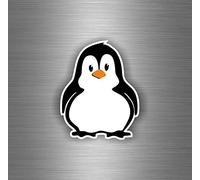 Akachafactory Autocollant Sticker Voiture Tuning Chambre Enfant Pingouin r1