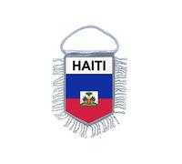 Akachafactory Fanion Mini Drapeau Pays Voiture Decoration Haiti haitien