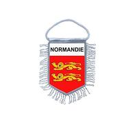 Akachafactory Fanion Mini Drapeau Pays Voiture Decoration Normandie Normand