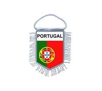 Akachafactory Fanion Mini Drapeau Pays Voiture Decoration Portugal Portugais