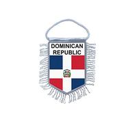 Akachafactory Fanion Mini Drapeau Pays Voiture Decoration Republique Dominicaine