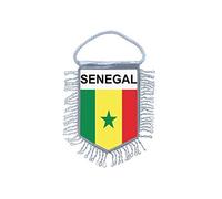 Akachafactory Fanion Mini Drapeau Pays Voiture Decoration Senegal senegalais
