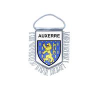 Akachafactory Fanion Mini Drapeau Pays Voiture Decoration Souvenir Blason France Auxerre
